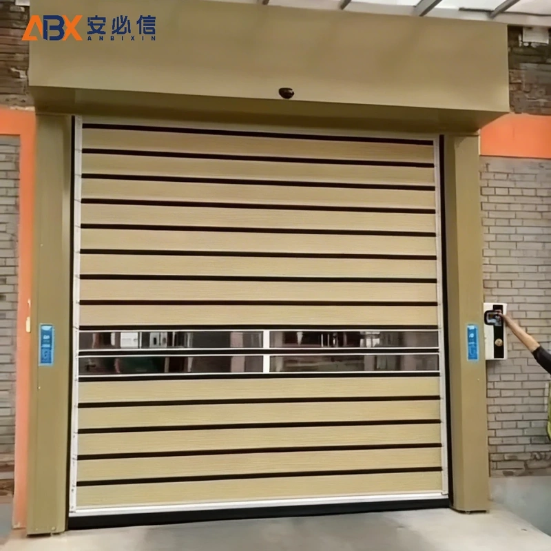 可克达拉PVC高速卷帘门